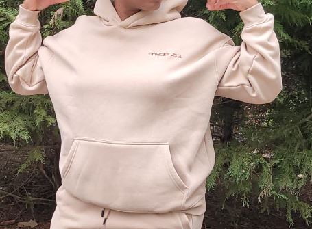 Hooded Sweatshirt (screen printed logo)